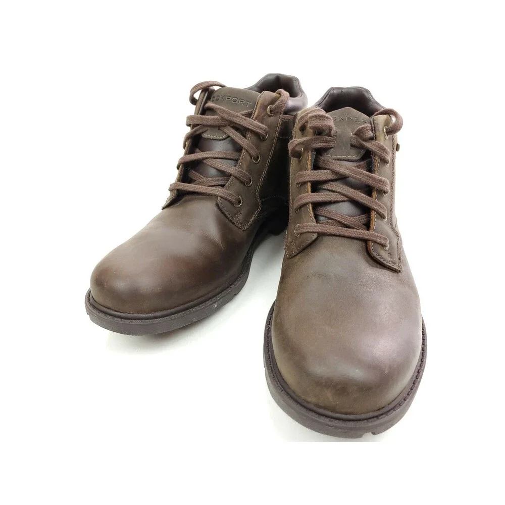 Rockport Men’s Rugged Bucks Waterproof Boot, Size 8 M Brown
